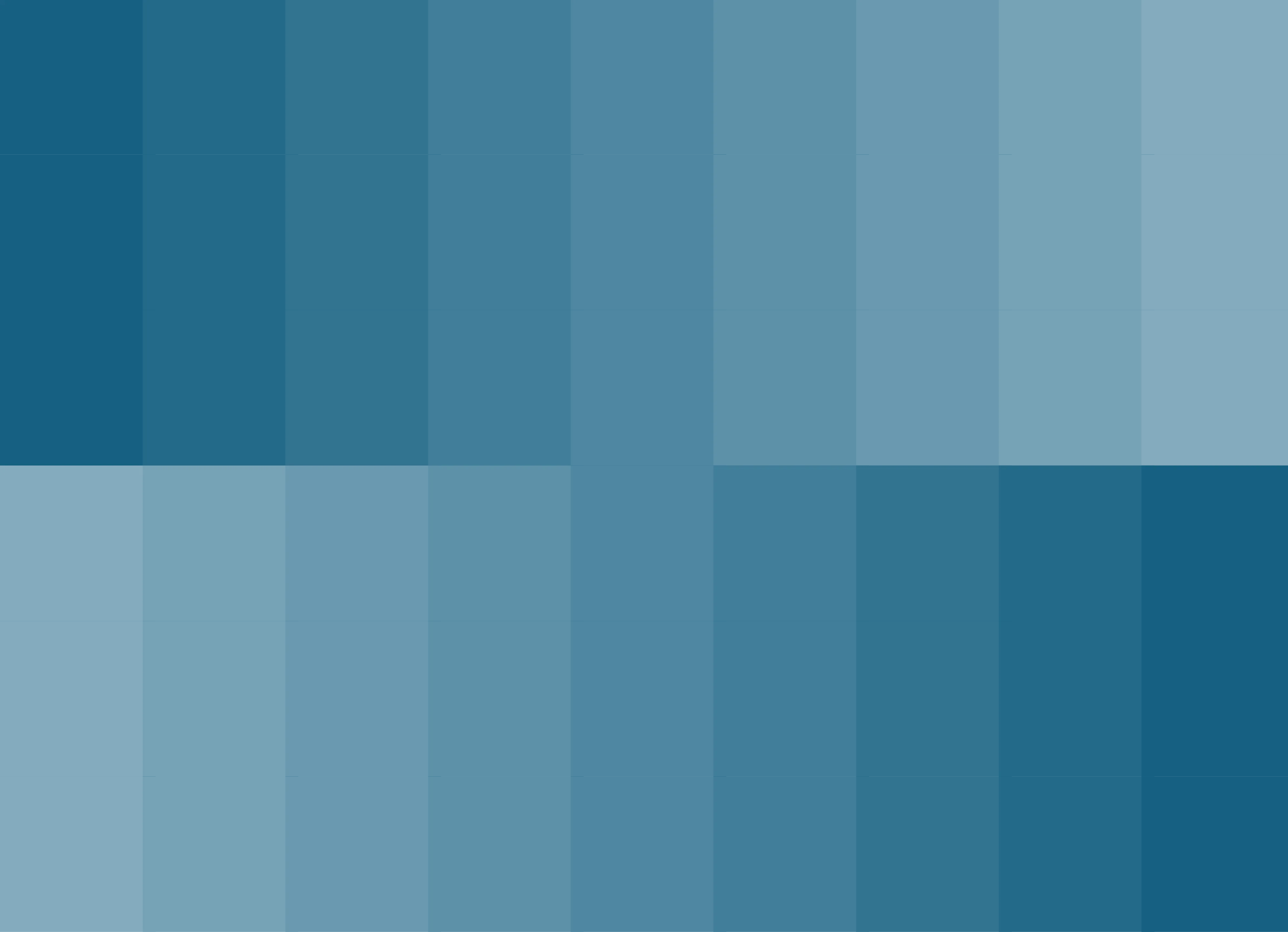 Blue grid overlay